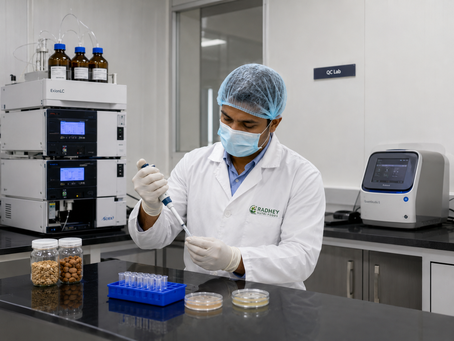 Ingredient testing and laboratory analysis