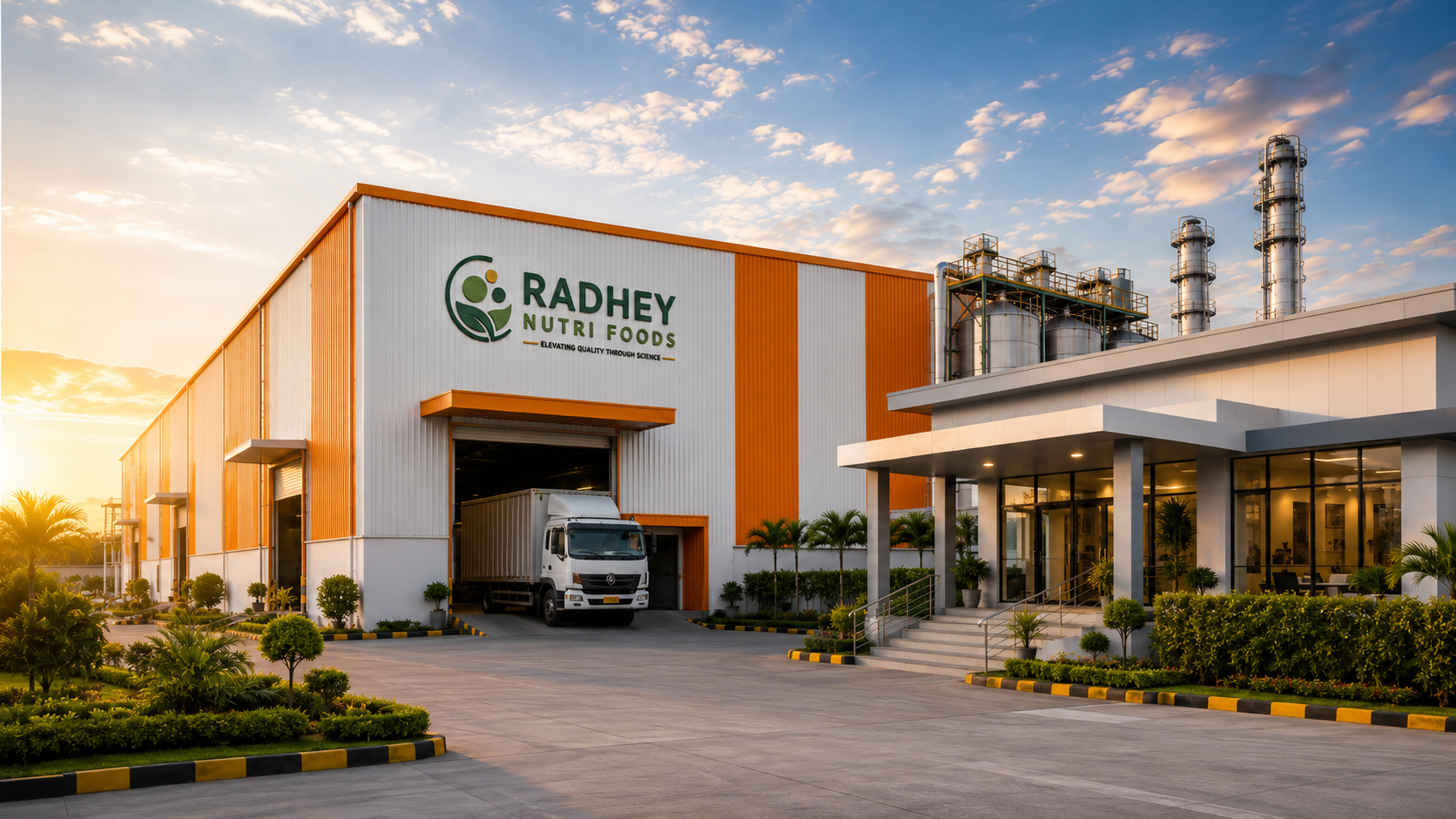 Radhey Nutri Foods processing, facility and storage infrastructure